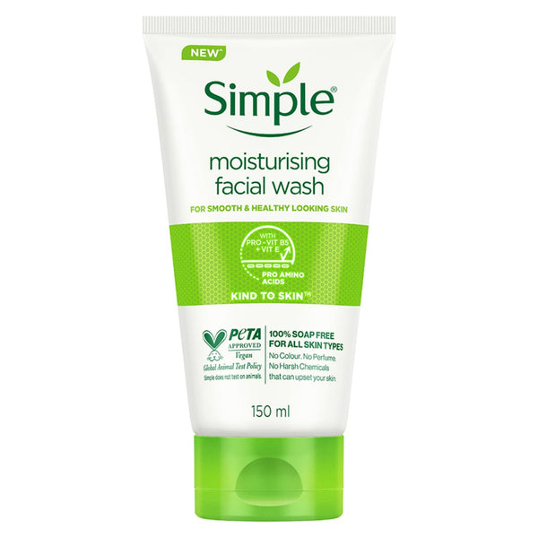 Simple Kind To Skin Moisturizing Facial Wash - Distacart