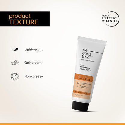 Deconstruct Niacinamide Brightening Moisturiser - Distacart