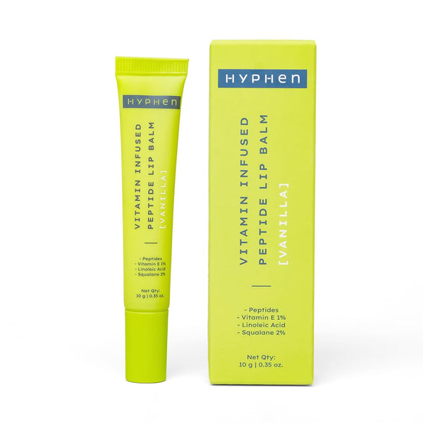 Hyphen By Kriti Sanon Vitamin Infused Peptide Lip Balm - Vanilla, for Dry & Chapped Lips, Hydrating & Moisturizing Balm - Distacart
