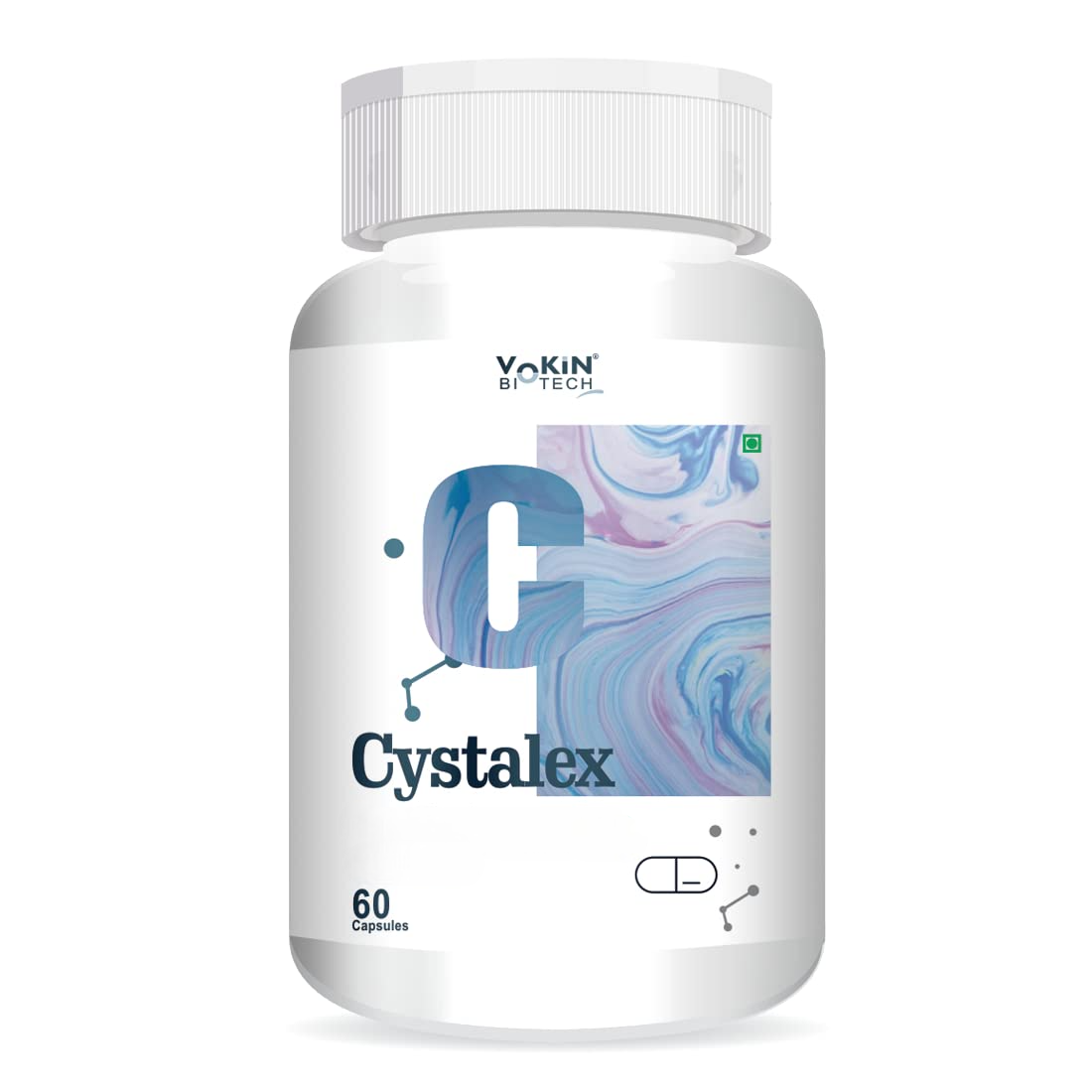 Vokin Biotech Cystalex Capsules - Distacart