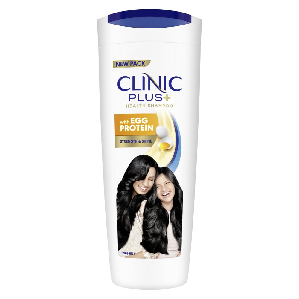 Clinic Plus Strength & Shine with Egg Protein Shampoo - Distacart