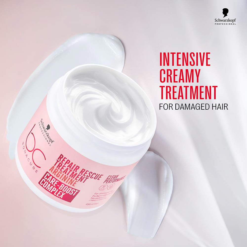 Schwarzkopf Professional Bonacure Repair Rescue Treatment With Arginine Dry Hair Mask - Distacart