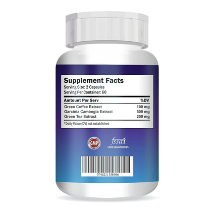 Vokin Biotech Keto Advaced Weight Loss Formula with Green Tea Extract Garcinia Combogia 60 Capsules For Men and Women