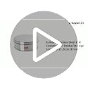 Sumeet Stainless Steel Flat Canister/Storage Container (1.2Ltr) (17Cm) - Dista
