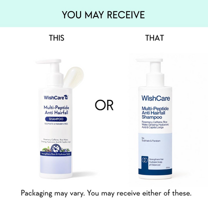 Wishcare Multi Peptide Anti Hairfall Shampoo + Conditioner Combo - Dista