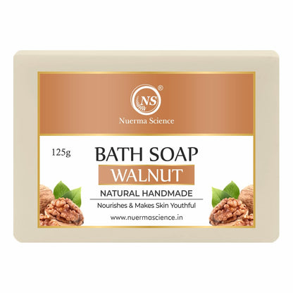 Nuerma Science Walnut Bath Soap | Nourishes & Makes Skin Youthful - Distacart