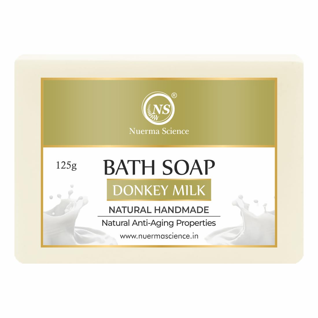 Nuerma Science Donkey Milk Bath Soap | Nourishes & Revitalizes Skin - Distacart