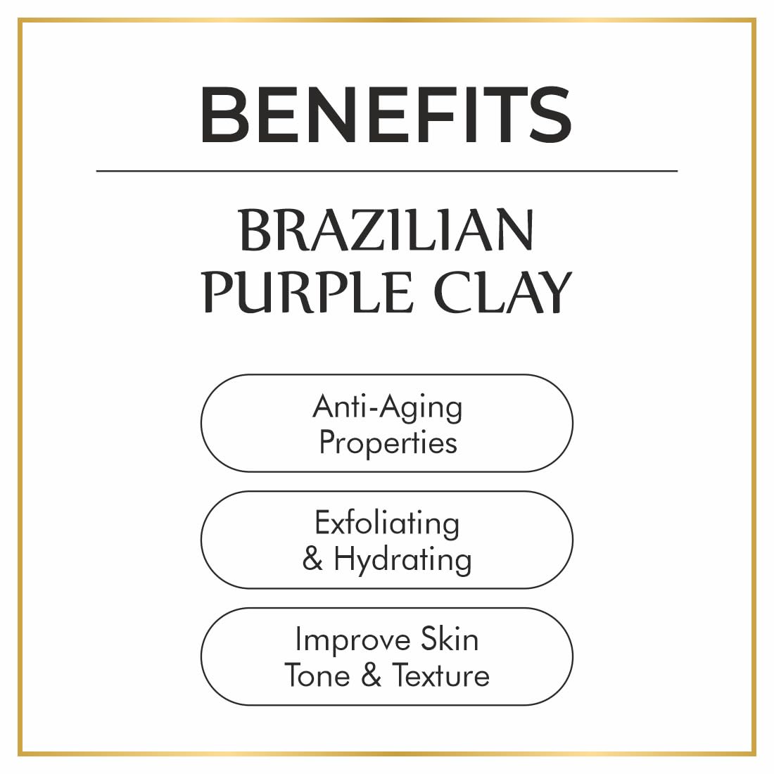 Nuerma Science Brazilian Purple Clay | Exfoliates Skin & Improves Skin Tone
