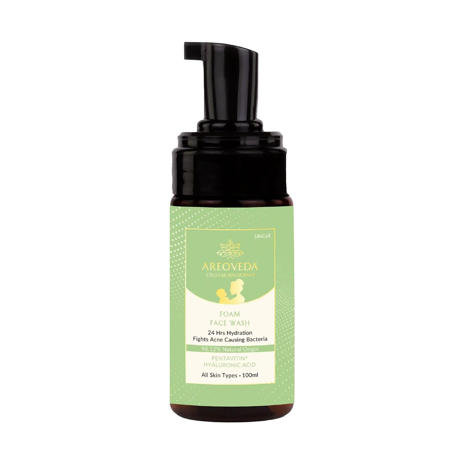 AreoVeda Moisturizing Foam Face Wash - Distacart
