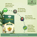 Thumbnail for Kokila 100% Natural Organic Henna Leaves Powder For Natural Hair Color