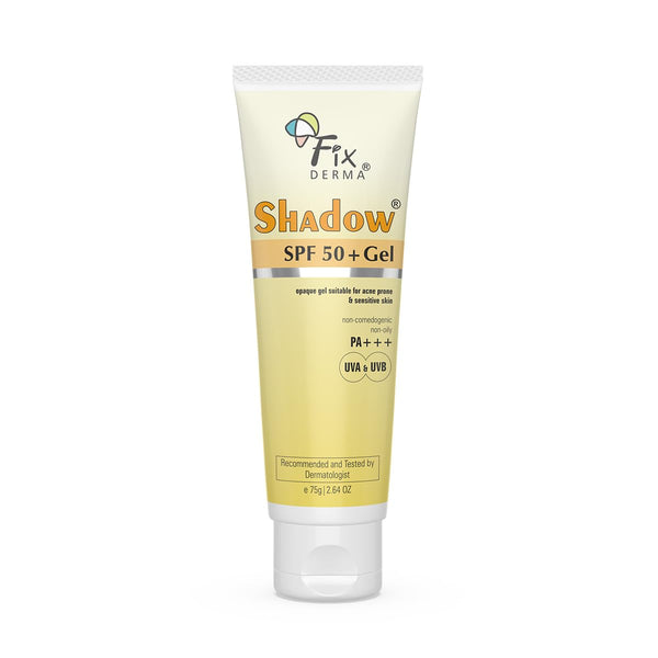 Fixderma Shadow SPF 50+ Gel For Oily Skin - Distacart