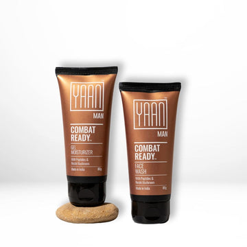 Yaan Man The Hydration Hub Combo | Contains Face Wash + Gel Moisturizer For Men | Skincare for Men | For all Skin Types | Leaves Skin Hydrated and moisturized
