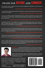 Thumbnail for Decode and Conquer: Answers to Product Management Interviews [paperback] Lin, Lewis C [Nov 28, 2013]…