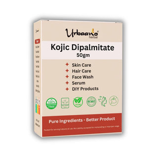 Urbaano Herbal Pure Kojic Acid Dipalmitate Powder for Skin Serum, Cream - Distacart
