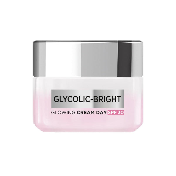 L'Oreal Paris Glycolic Bright Day Cream With SPF 17 - Distacart