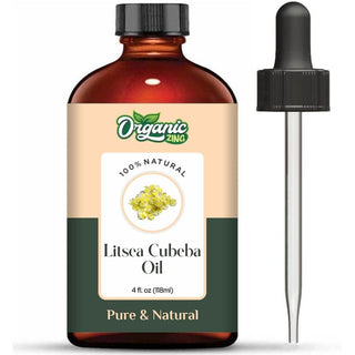 Organic Zing Litsea Cubeba Oil | Pure & Natural Essential Oil for Aroma & Diffusers
