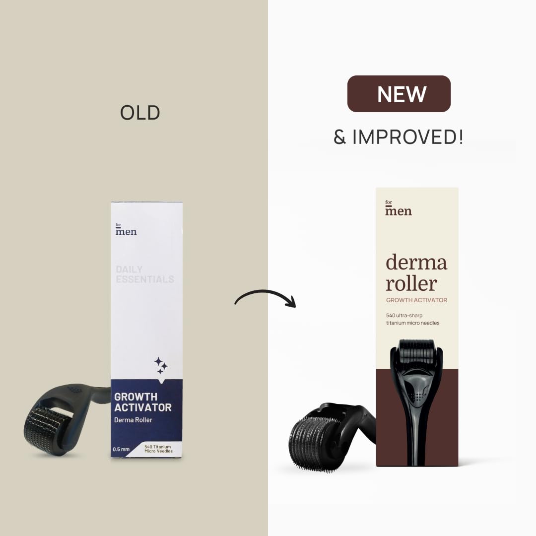 ForMen Derma Roller for Hair Growth For Scalp, Beard - Distacart
