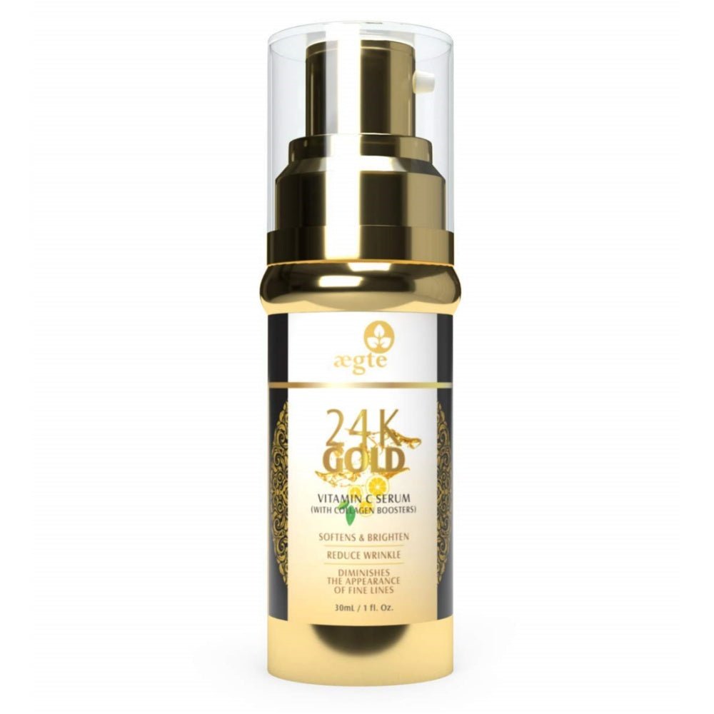 Aegte 24K Gold Vitamin C Serum (With Collagen Booster) 30 ml
