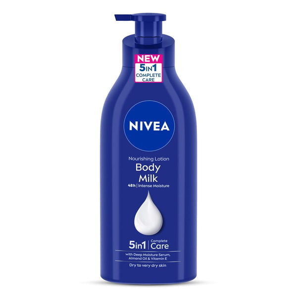 Nivea Nourishing Lotion Body Milk with Deep Moisture Serum for Very Dry Skin - Distacart