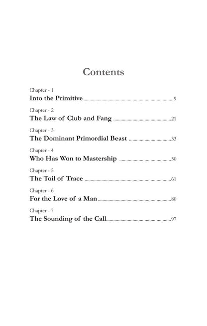 The Call Of The Wild - Jack London - Dista
