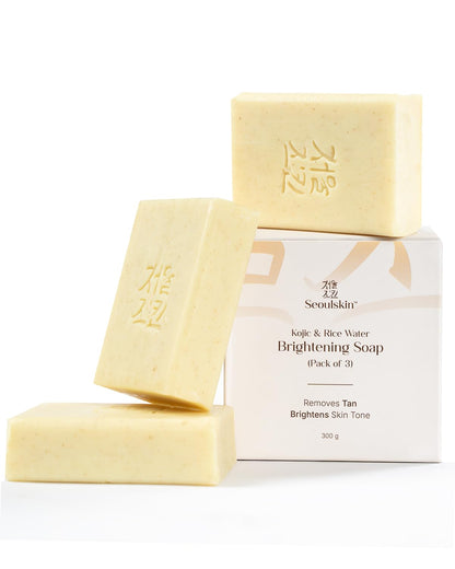 Seoulskin Kojic & Rice Water Brightening Soap - Dista