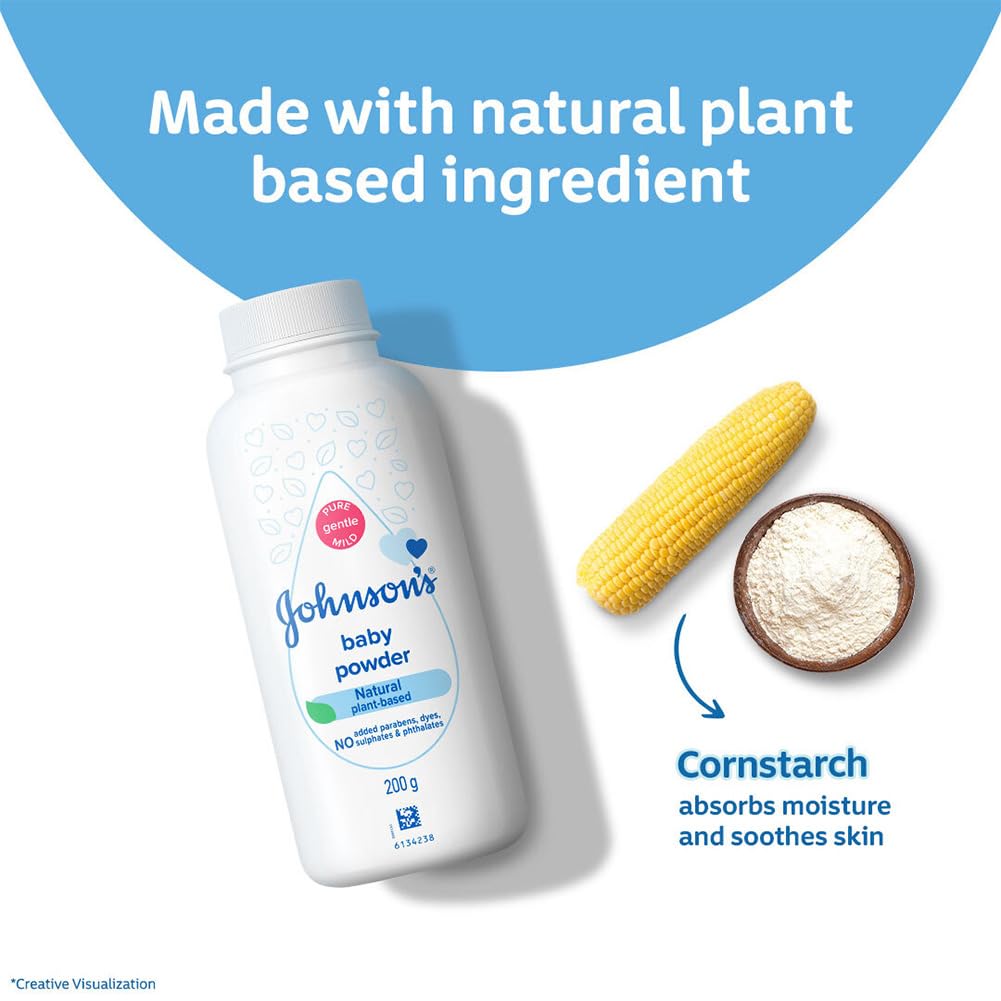 Johnson's Baby Powder, Helps Protect Skin Against Irritation & Diaper Rash For New Born Babies - Distacart