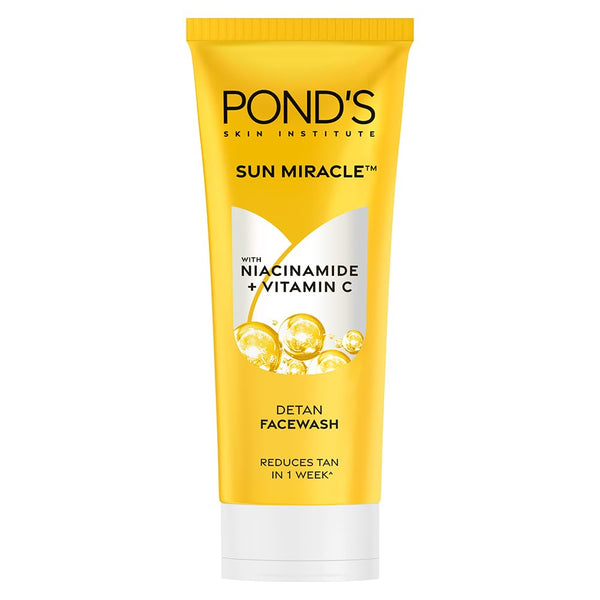 Ponds Detan Facewash with Vitamin C & Niacinamide - Distacart