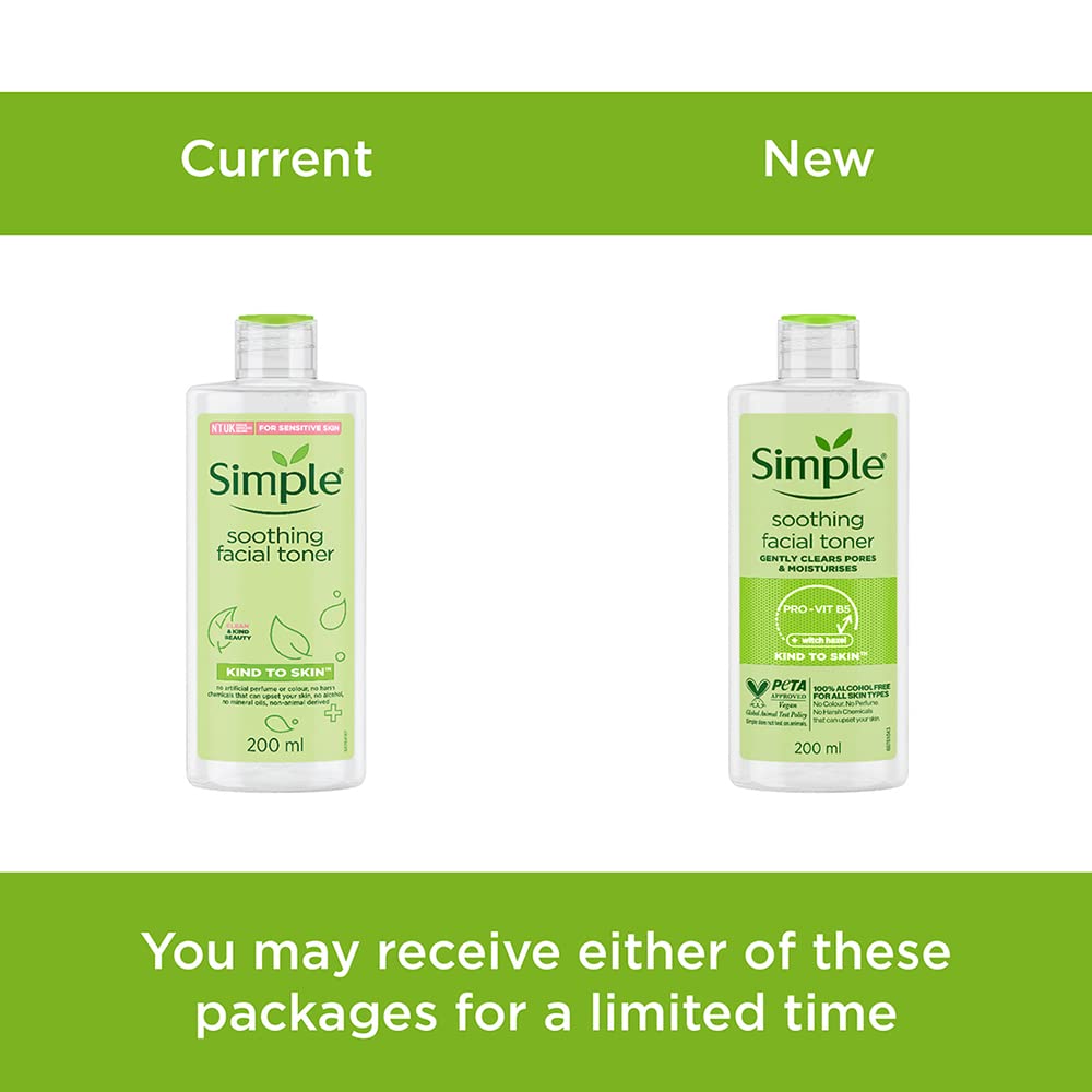 Simple Kind to Skin Soothing Facial Toner - Distacart