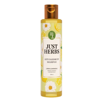 Just Herbs Ayurvedic Dandruff Control Soya Protein Shampoo - Distacart