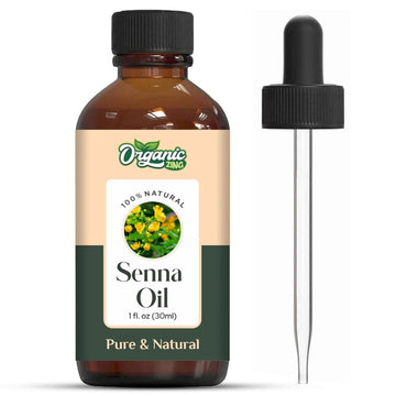Organic Zing Senna (Cassia Senna) Oil | Pure & Natural Carrier Oil for Skincare & Haircare - Distacart