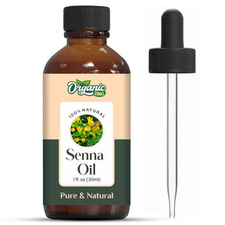 Organic Zing Senna (Cassia Senna) Oil | Pure & Natural Carrier Oil for Skincare & Haircare