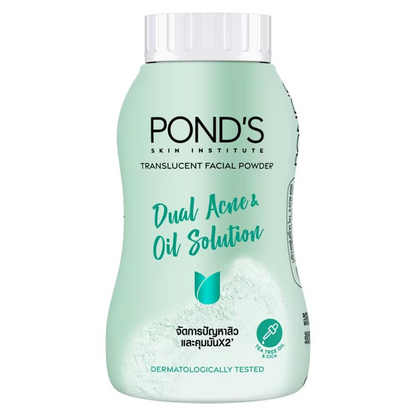 Ponds Dual Acne & Oil Solution Ultra Matte Facial Powder - Distacart