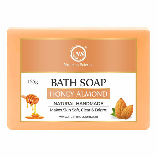 Nuerma Science Honey Almond Bath Soap | Nourishes & Softens Skin - Distacart