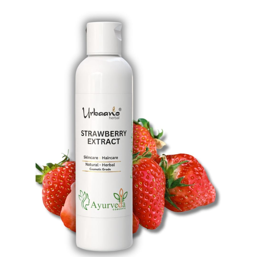 Urbaano Herbal Strawberry Extract Natural Ingredient For making DIY Skin Care Products like Serum - Distacart