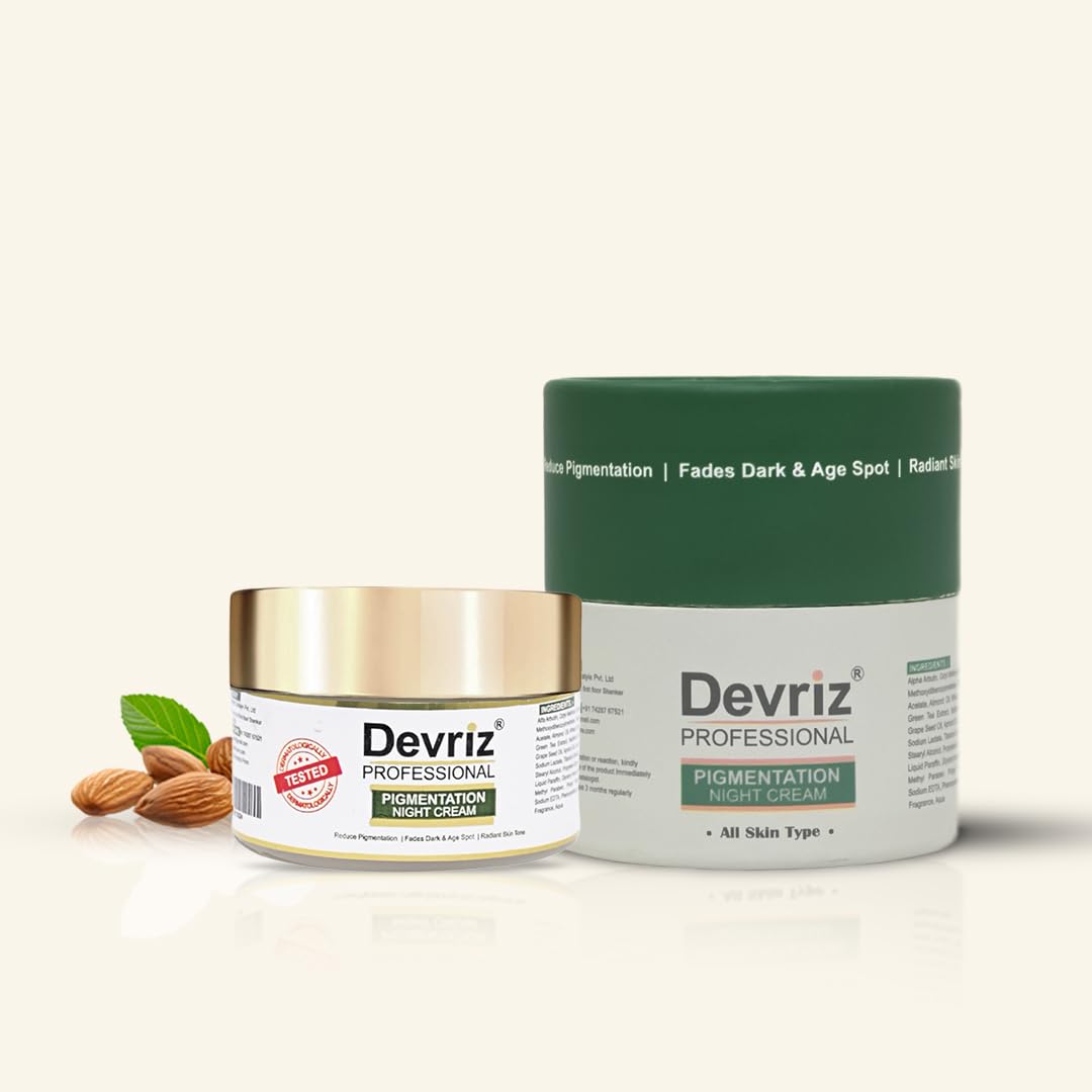 Devriz Professional Pigmentation Removal Cream Night Cream - Distacart