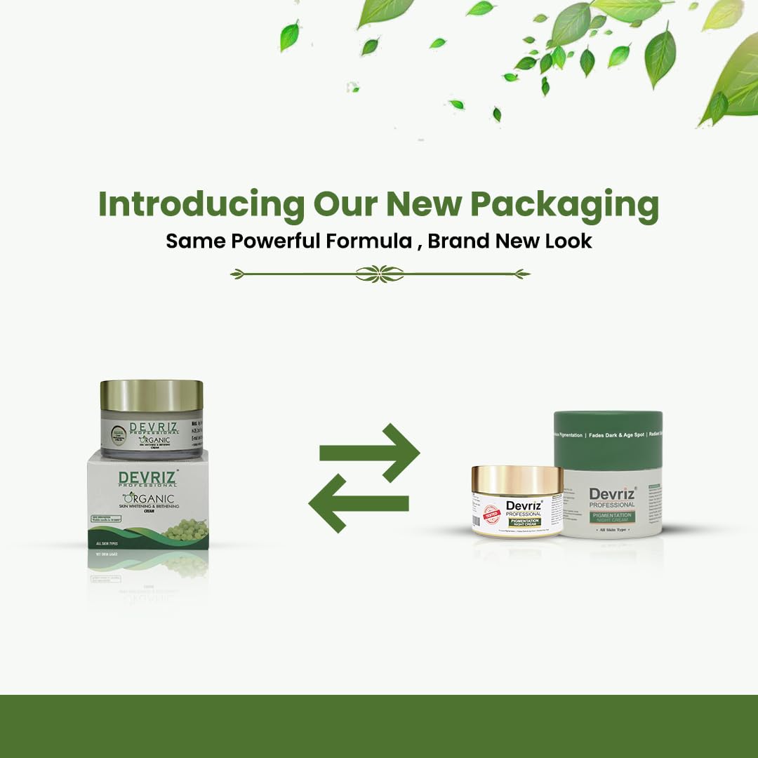 Devriz Professional Pigmentation Removal Cream Night Cream - Distacart