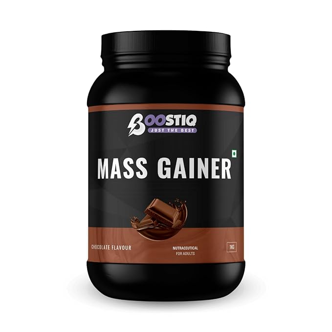 BOOSTIQ Mass Gainer Powder - Chocolate Flavour - Distacart