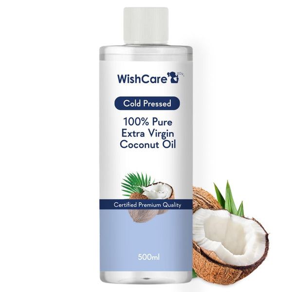 Wishcare Premium Cold Pressed Extra Virgin Coconut Oil