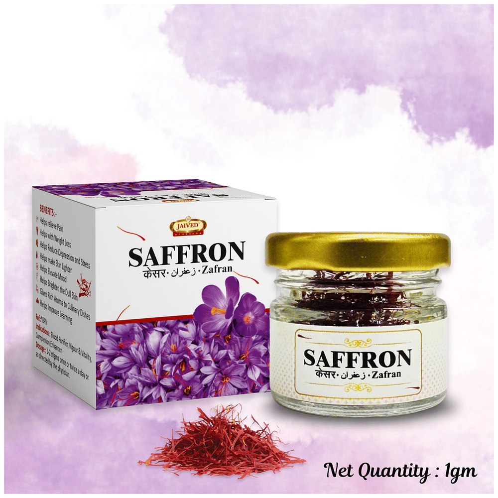 Jaived Ayurveda Saffron (Kesar | Zafran) | For Immunity, Skin Glow & Overall Wellness
