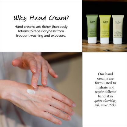 ILEM JAPAN Rich Hand Cream For Men & Women | Best Before Aug 2026 | Hyaluronic Acid & Avocado Oil | For Dry & Rough Hand | All Skin Type Soft Moisturizer Cream - 30g