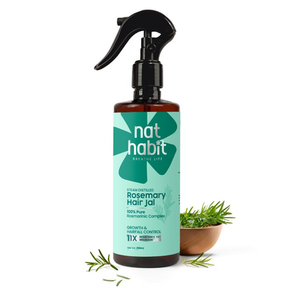 Nat Habit Fresh Conditioning Methi Jal Rosemary Hair Serum - Distacart