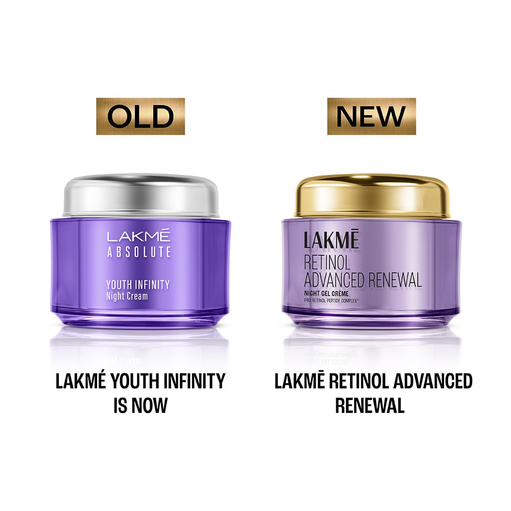 Lakme Youth Infinity Skin Sculpting Night Creme, 50g - Distacart