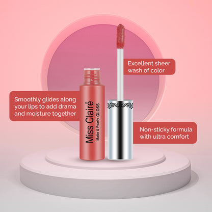 Miss Claire Matte & Pearly Gloss - 124 - Distacart