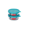 HAZEL Stainless Steel Airtight Containers for Kitchen Storage | Set of 2-150ML Each - Dista