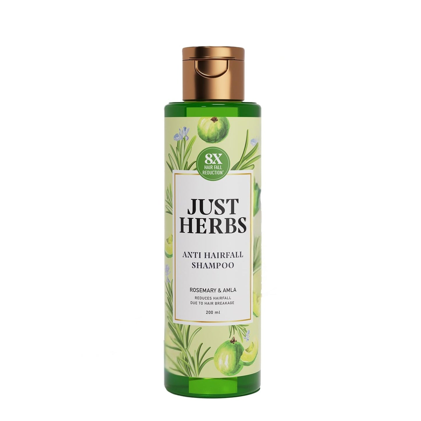 Just Herbs 8 in 1 Root Nourishing Amla Neem Shampoo - Distacart