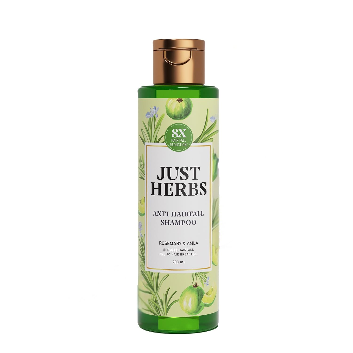 Just Herbs 8 in 1 Root Nourishing Amla Neem Shampoo - Distacart
