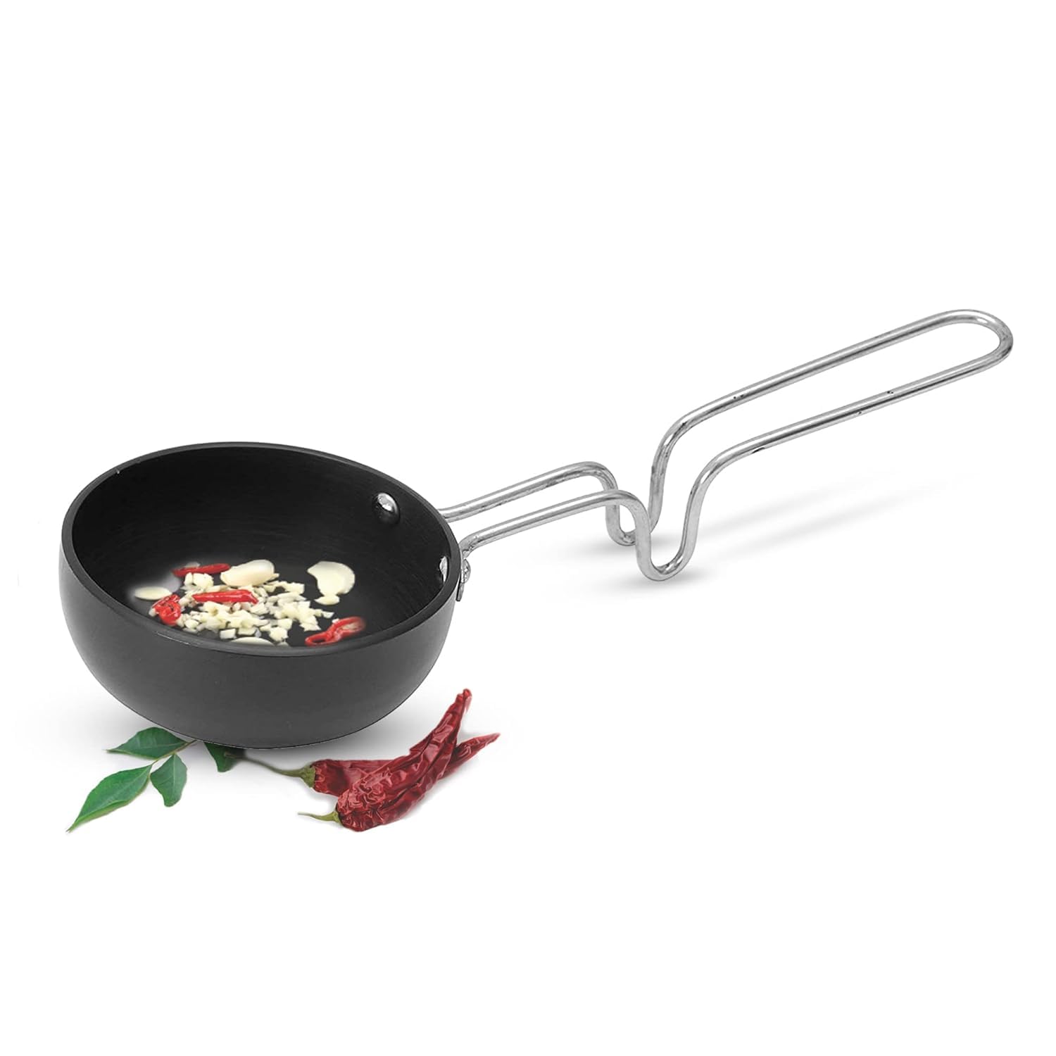 Brunchy Non-Stick Tadka Pan - Naturally Non-Stick Tempering Pan - Dista