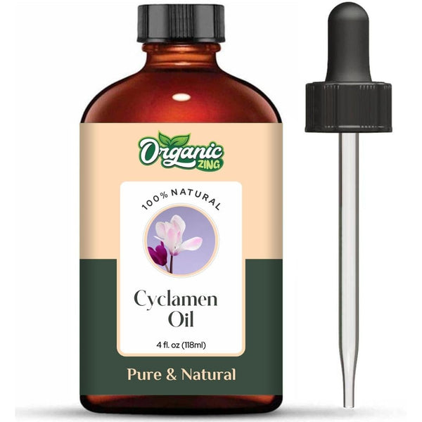 Organic Zing Cyclamen (Cyclamen persicum) Oil | Pure & Natural Essential Oil for Skincare, Aroma and Diffusers