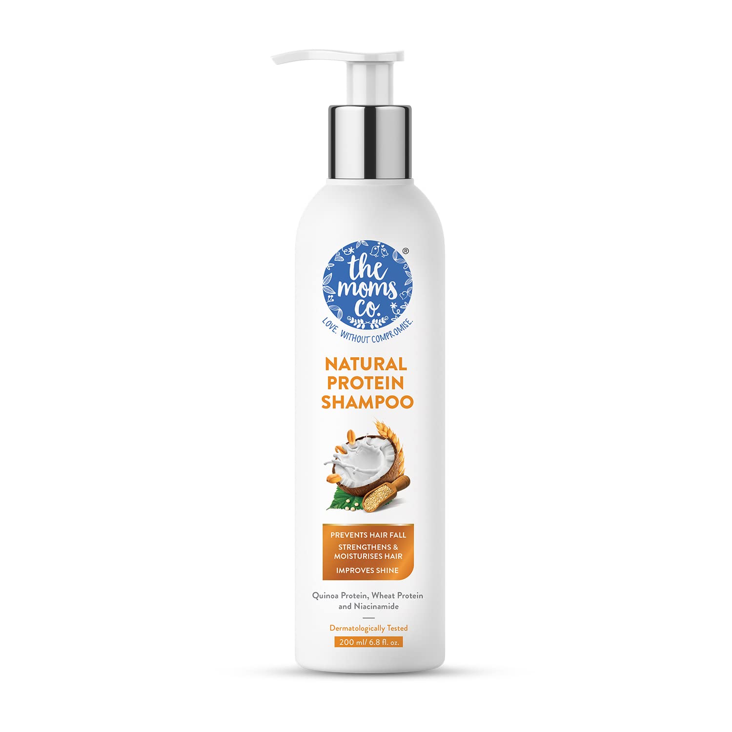 The Moms Co Natural Protein Shampoo - Distacart