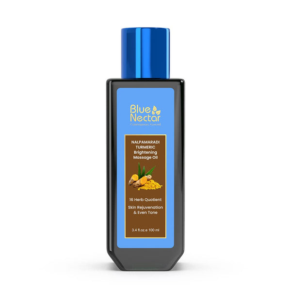 Blue Nectar Nalpamaradi Turmeric Massage Oil - Distacart